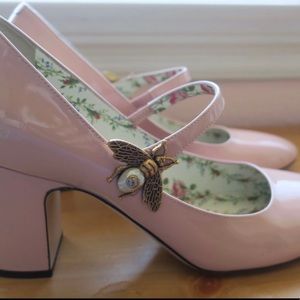 Pink Gucci Heels